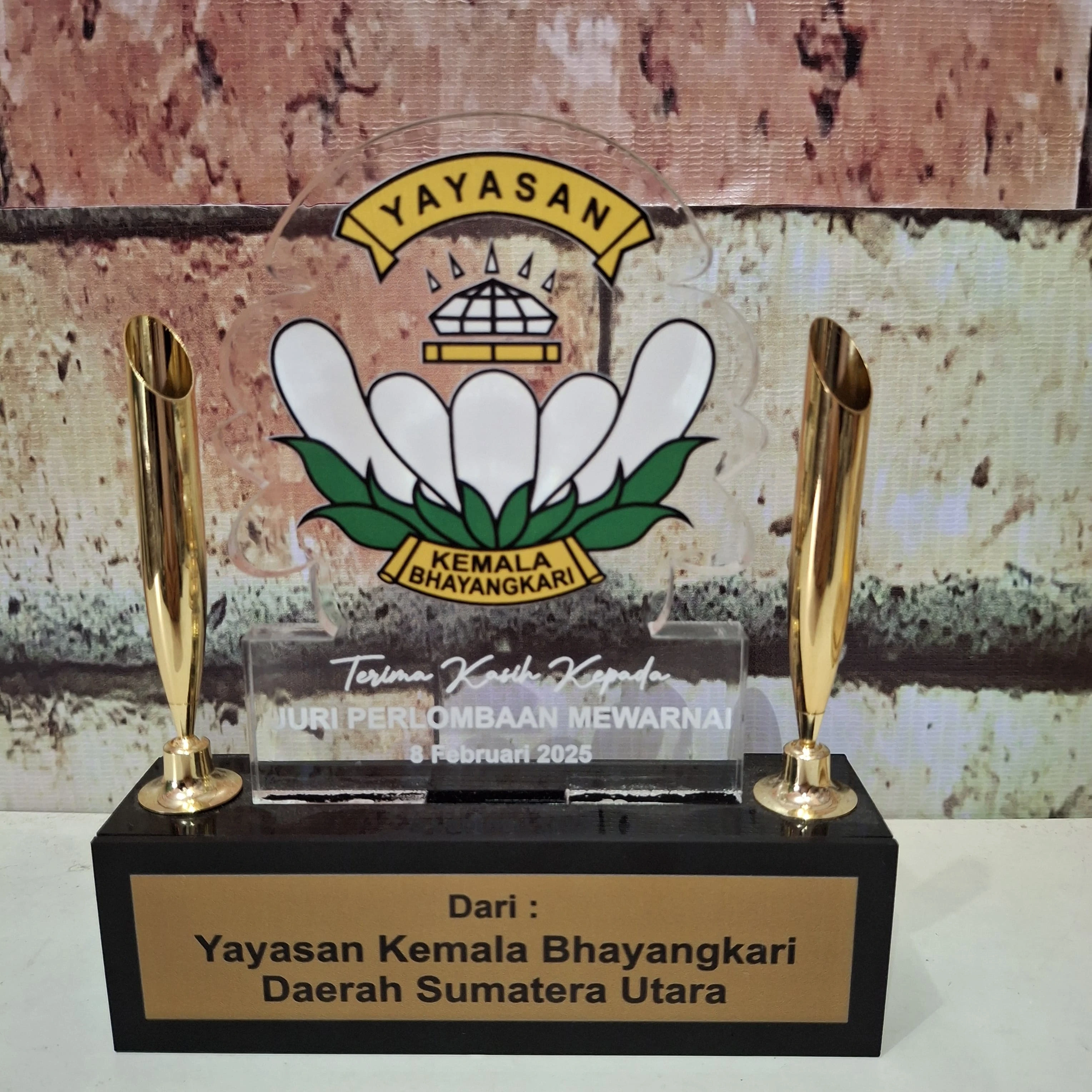 Plaque/Plakat Kemala Bhayangkari